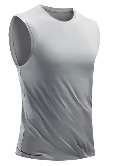 Velocity™ Aero-Mesh Performance Tank - Titanium Grey