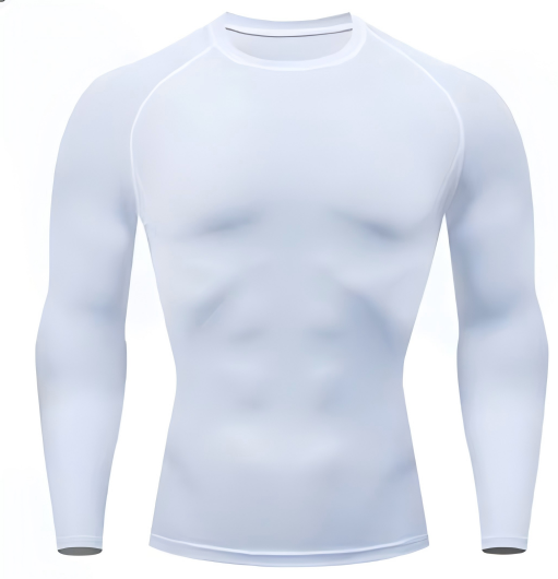 Velocity™ Pro Compression Long Sleeve - Arctic White