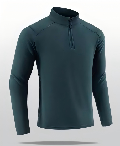 Velocity™ Thermal 1/4 Zip Pullover - Alpine Green