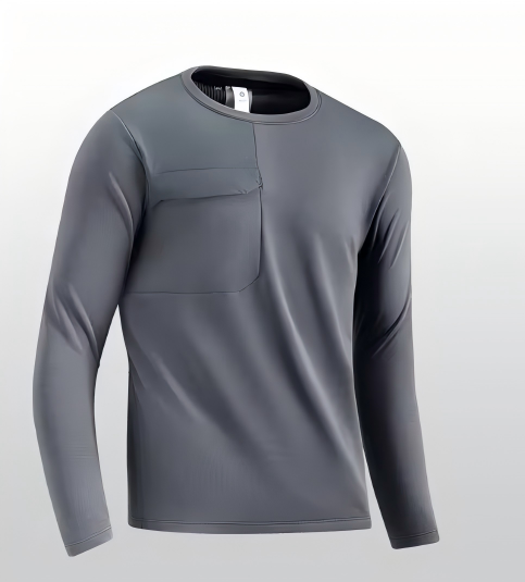 Velocity™ Tactical-Tech Utility Long Sleeve - Gunmetal Grey